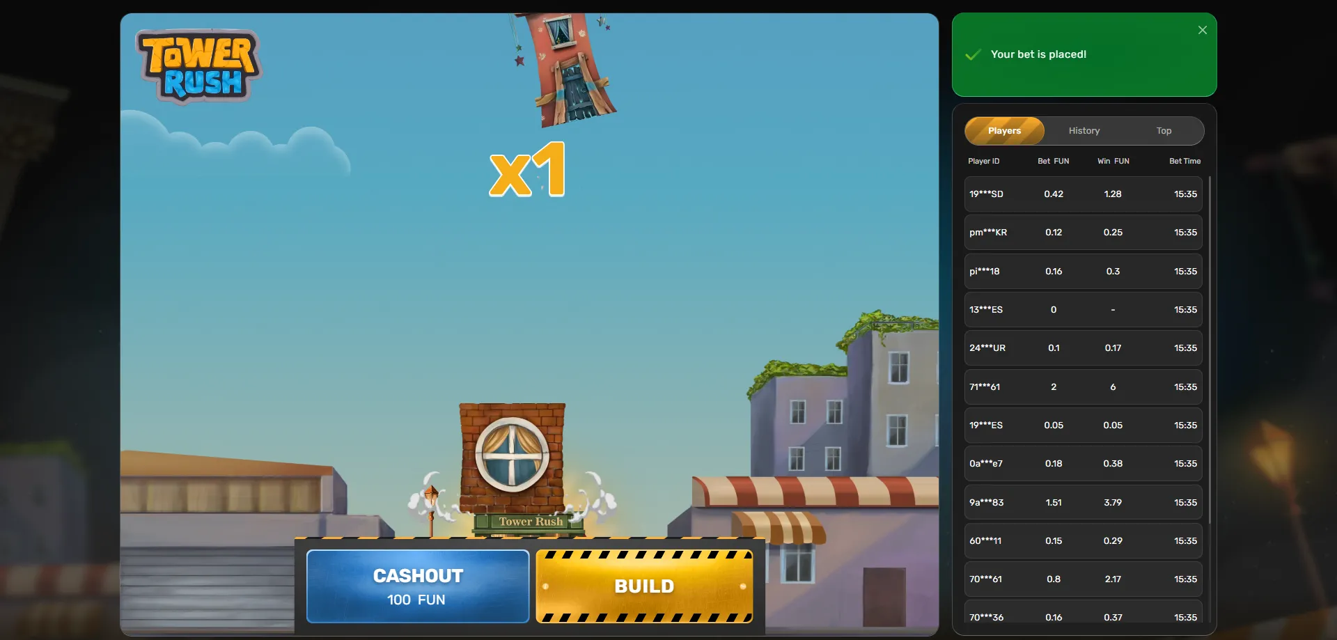 Tower Rush strategy tips and bonus system for Indian players